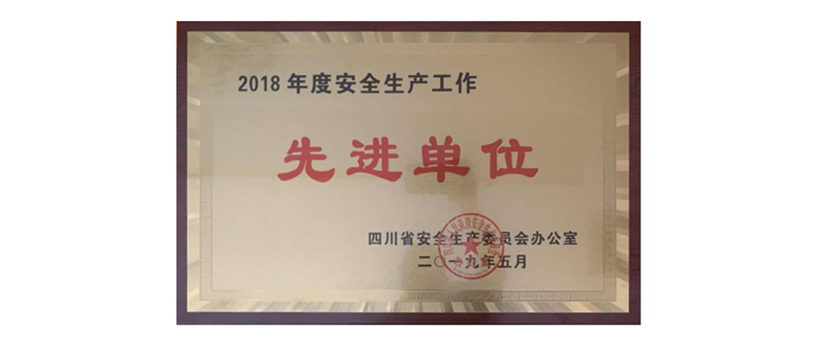 玩彩网集团获评2018年度清静生产先进单位