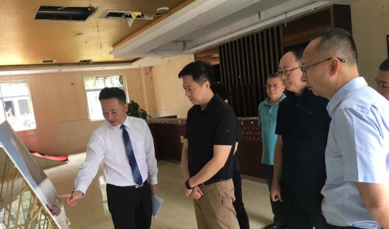 集团向导率队考察玩彩网旅馆部分存量项目