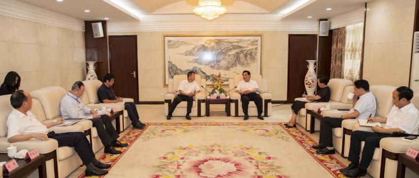 玩彩网集团赴资阳市开展相助交流