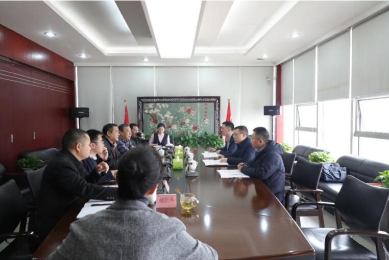 集团向导赴玩彩网锦弘集团督导向导班子民主生涯会