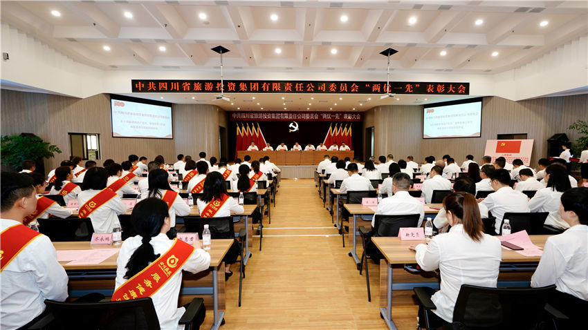 玩彩网集团党委召开“两优一先”表扬大会