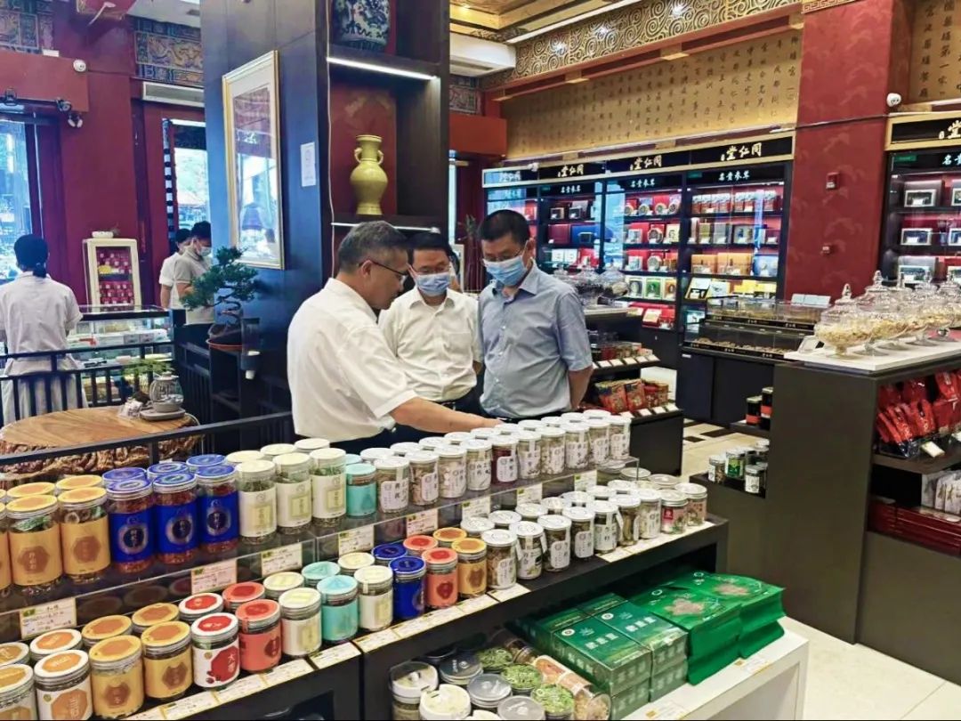 集团向导赴玩彩网大康健公司调研