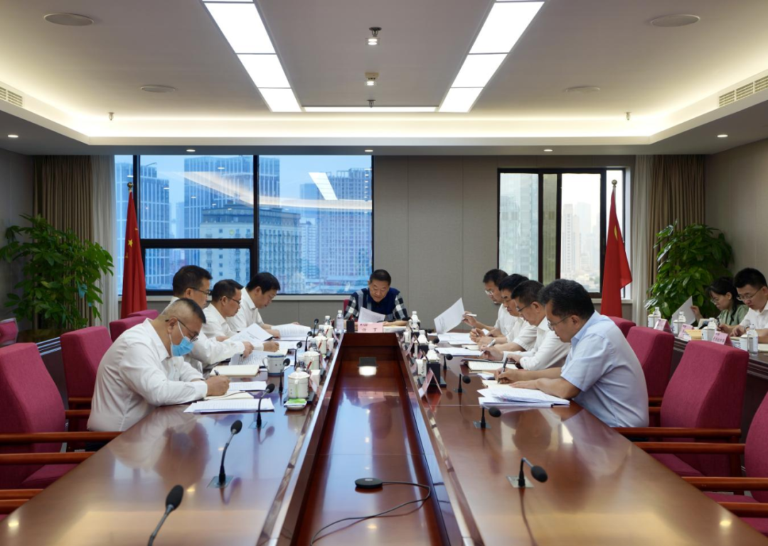 省玩彩网集团党委理论学习中心组2023年第五次专题学习钻研会召开