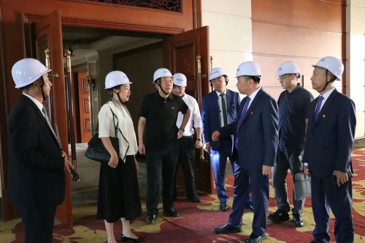 省玩彩网集团向导率队赴总府（四川）宾馆调研